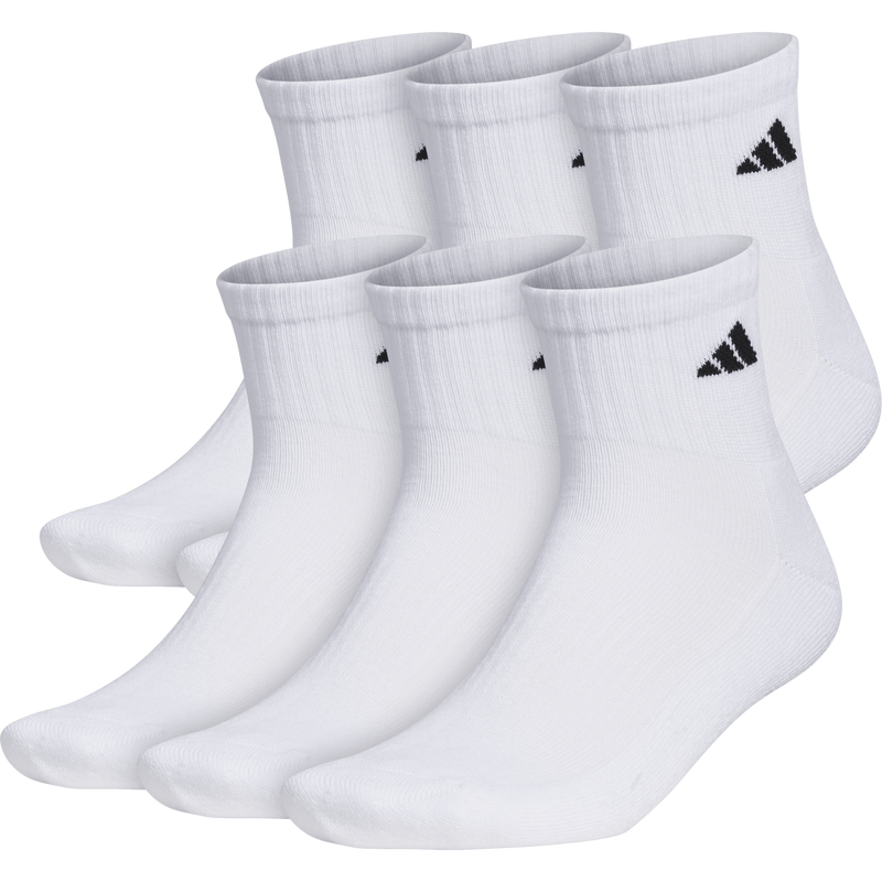 Men's Athletic Cushioned 6-Pack Quarter, Featured Image