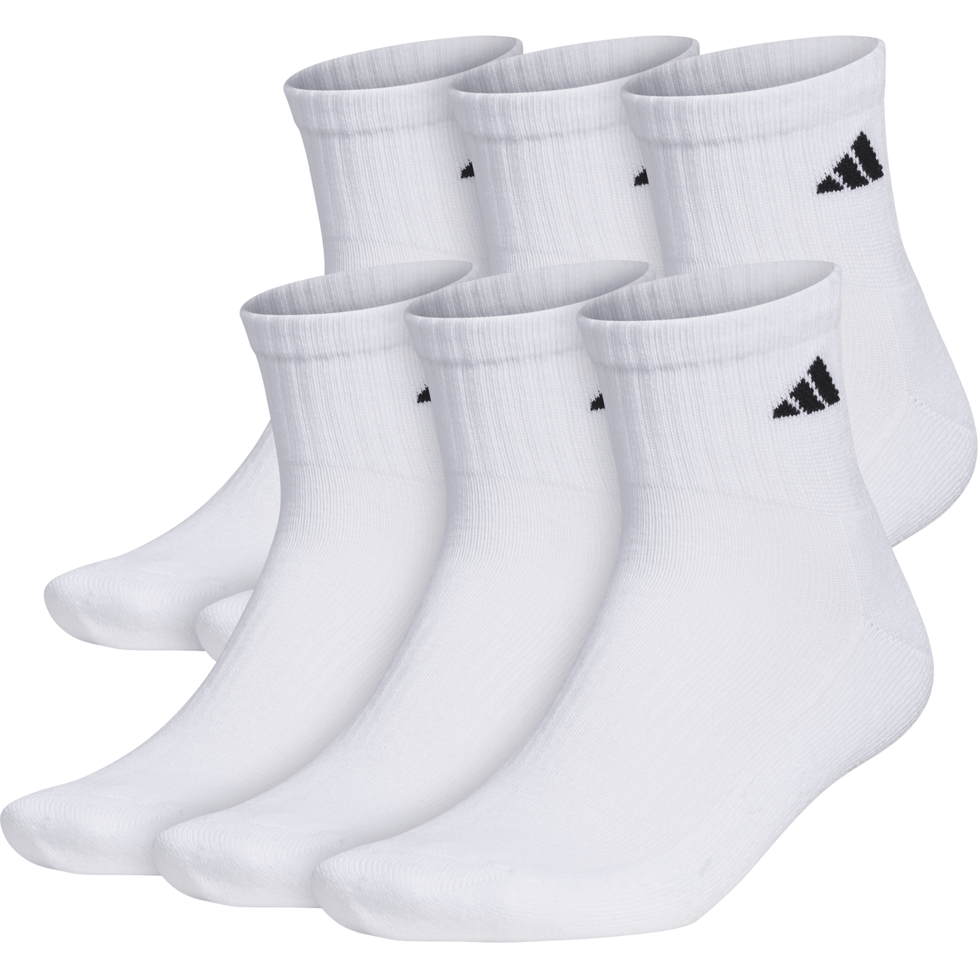 Men's Athletic Cushioned 6-Pack Quarter alternate view