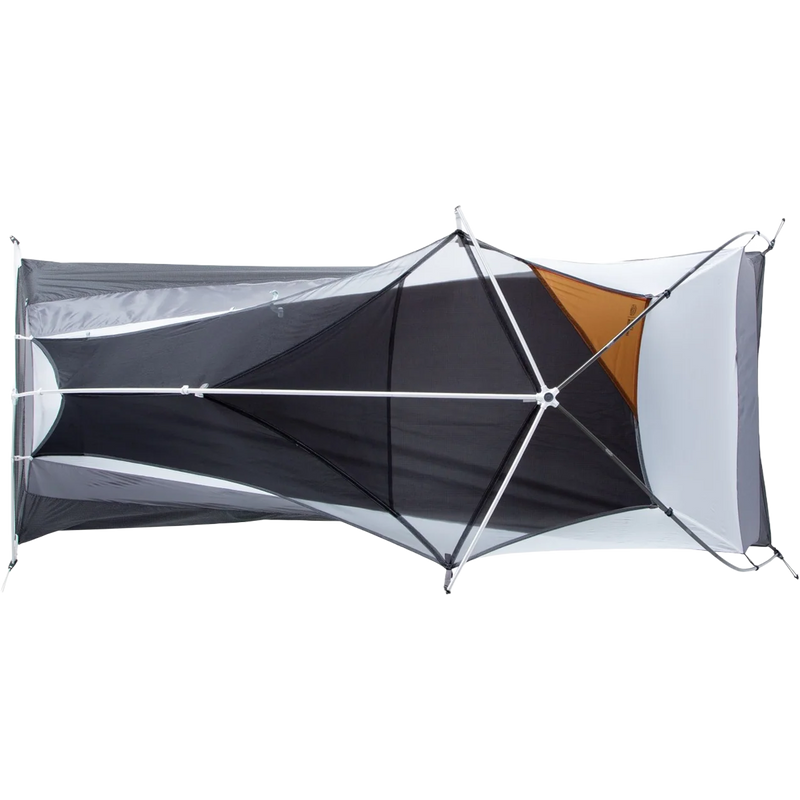 Dragonfly OSMO Bikepack 1 Person Tent, Nemo Dragonfly OSMO Bikepack 1 Person Tent top view rainfly off