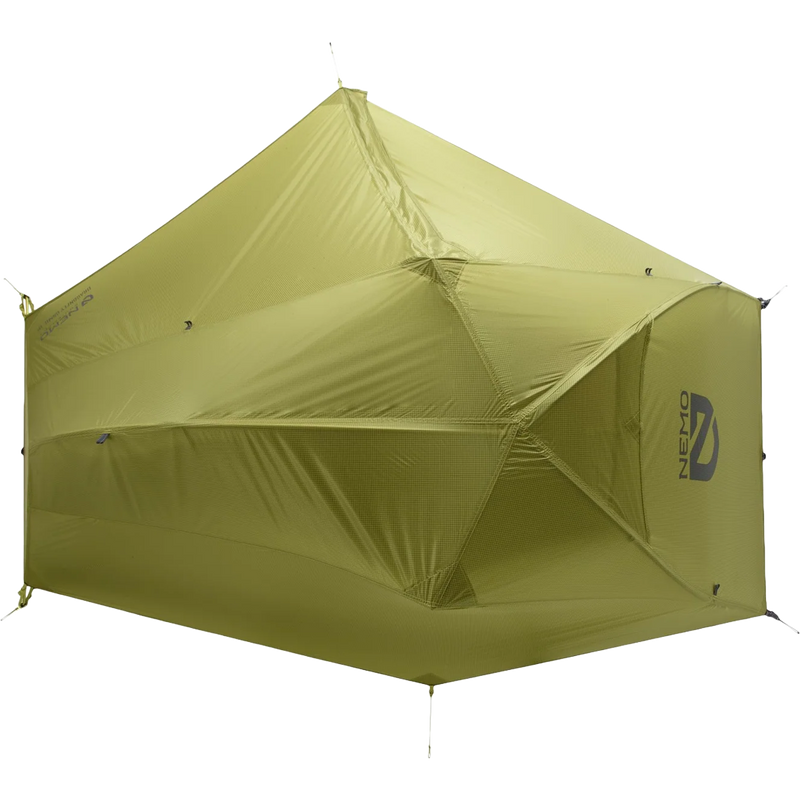 Dragonfly OSMO 1 Person Tent, Nemo Dragonfly OSMO 1 Person Tent top view rainfly on