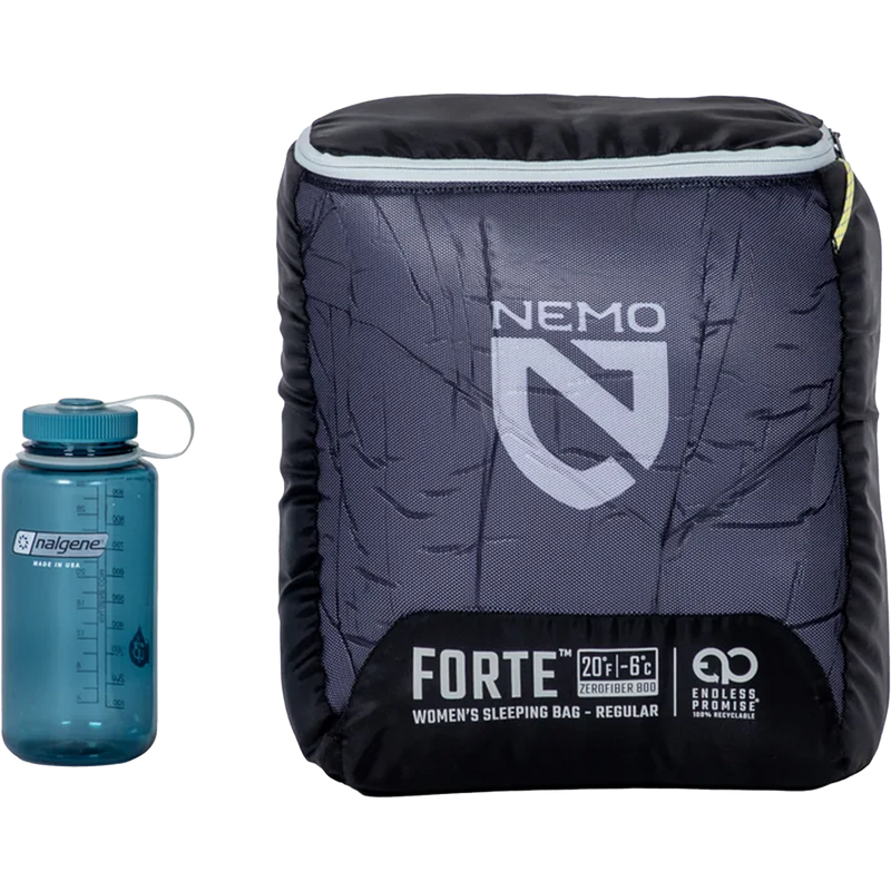 Women's Forte 20 Regular Wide Endless Promise, Nemo Women's Forte 20 Regular Wide Endless Promise Storage Sack