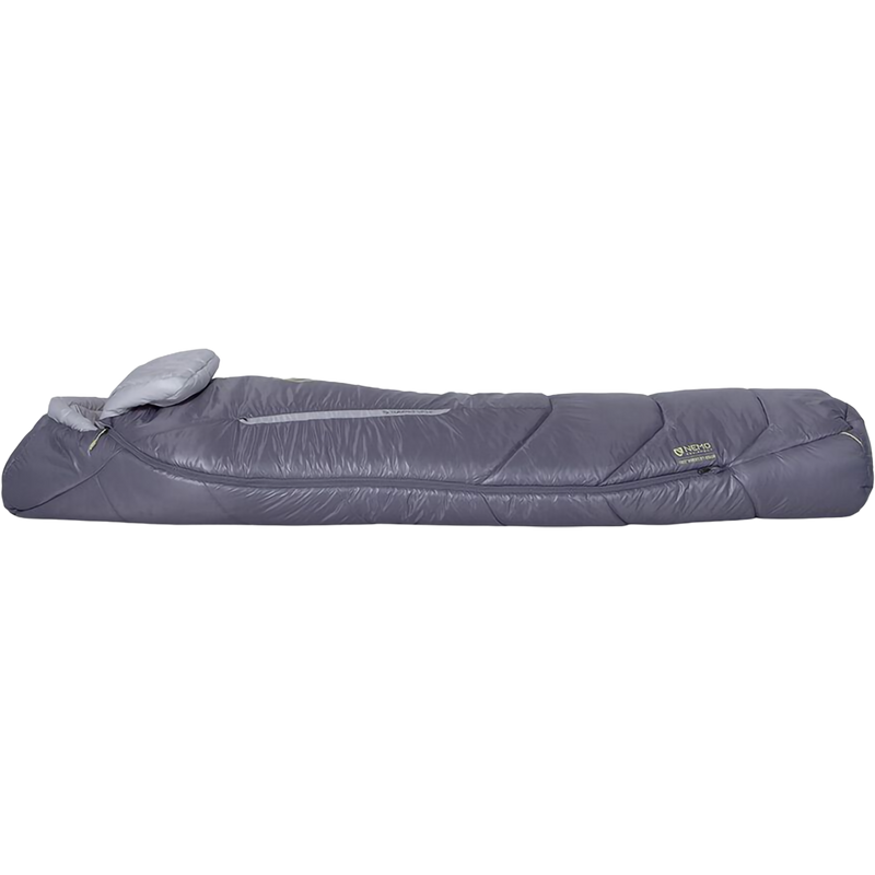 Women's Forte 20 Long Endless Promise, Nemo Women's Forte 20 Long Endless Promise in Quicksliver Aluminum side profile