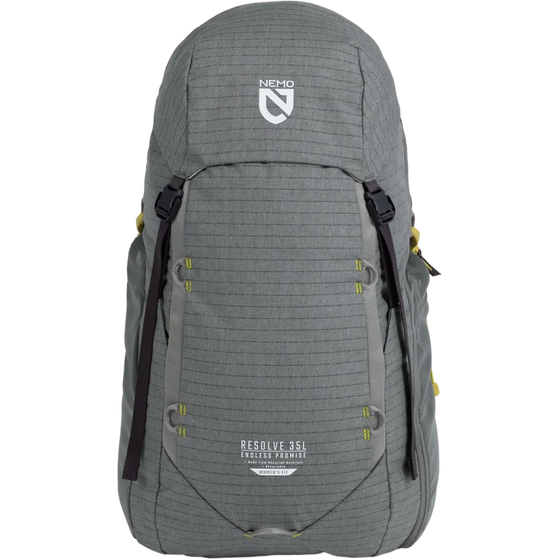 Resolve 35L Endless Promise Technical Overnight Pack, Nemo Resolve 35L Endless Promise Technical Overnight Pack front of pack