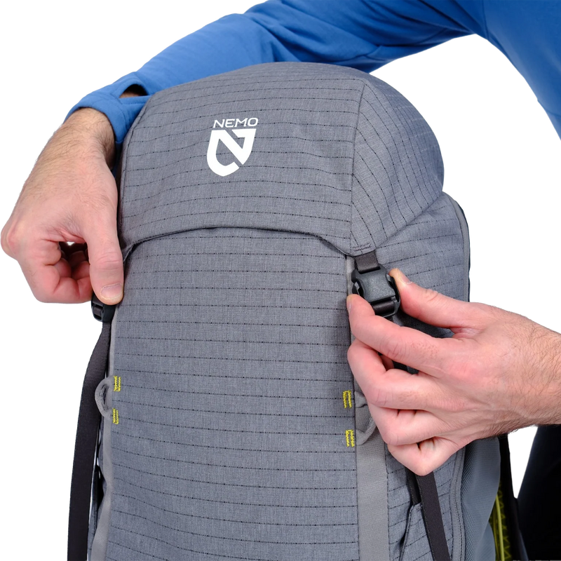 Resolve 35L Endless Promise Technical Overnight Pack, Nemo Resolve 35L Endless Promise Technical Overnight Pack top