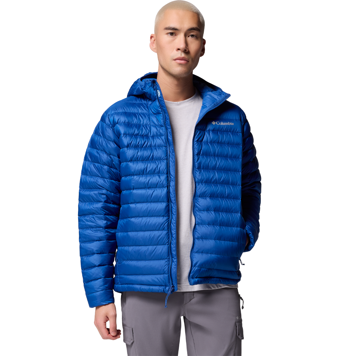 Men's Corelite Down Hooded Jacket alternate view