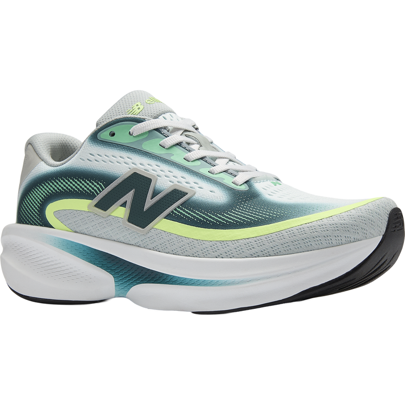 Women's Ellipse, New Balance Women's Ellipse v1 in 13W-Deep End/Medusa Green front right