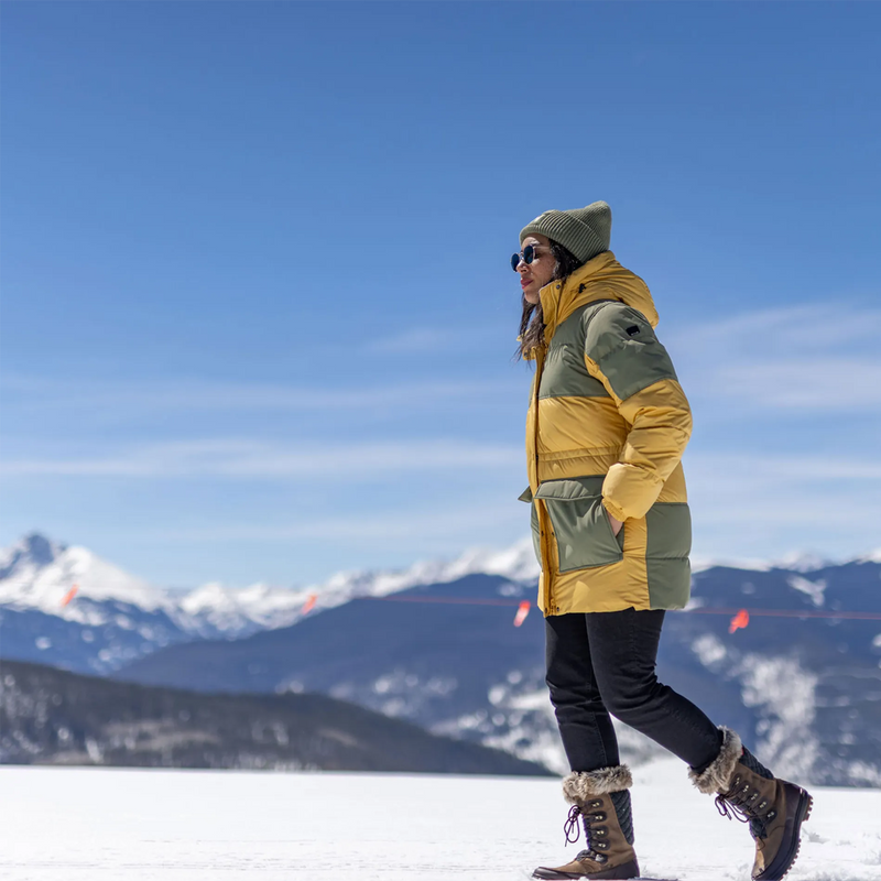 Helly Hansen Women's Garibaldi VL Insulated Winter Boots in Bedrock Pebble lifestyle