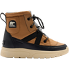 Sorel Big Kids Whitney III Mid Winter Boot in Tawny Buff Bleached Ceramic
