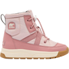 Sorel Big Kids Whitney III Mid Winter Boot in Pink Salt Eraser Pink
