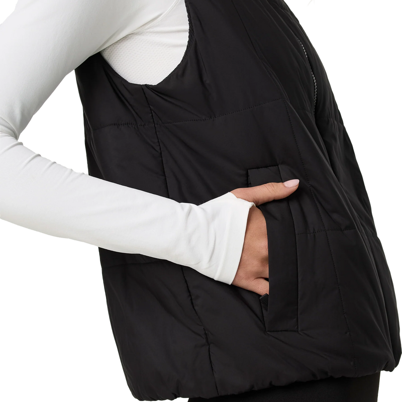 Women's Canyon Insulated Sporty Vest, Vuori Women's Canyon Insulated Sporty Vest Pocket