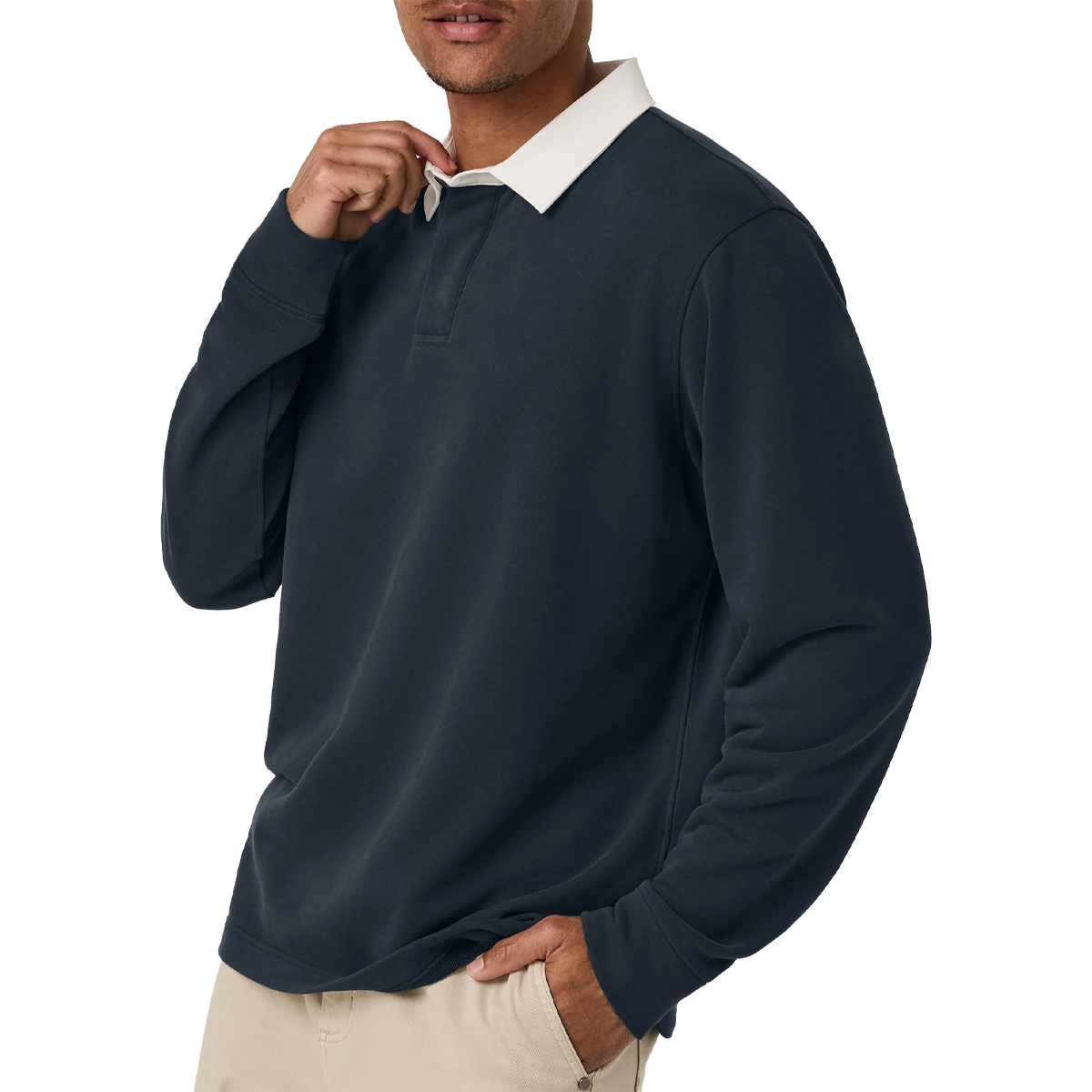 Men's Long Sleeve Cypress Rugby alternate view