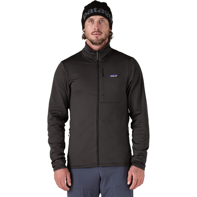 Men's R1 Thermal Jacket, Patagonia Men's R1 Thermal Jacket in BLK Black