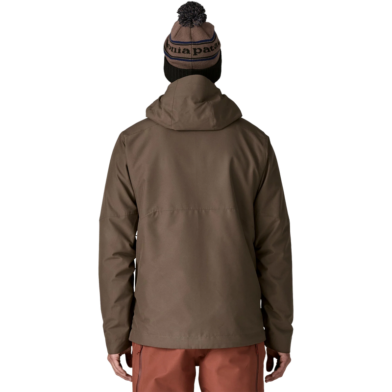 Men's 3-in-1 Powder Town Jacket, Patagonia Men's 3-in-1 Powder Town Jacket in CLMB Clement Blue back
