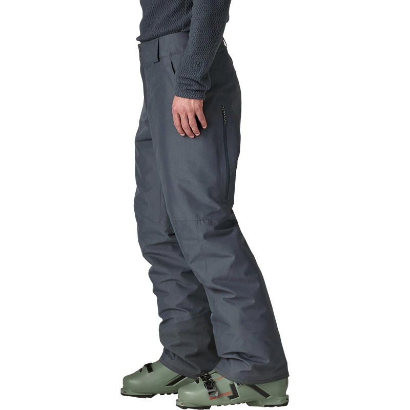 Men's Insulated Powder Town Pants, Patagonia Men's Insulated Powder Town Pants in SMDB Smolder Blue left