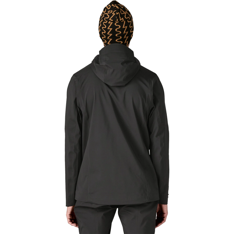 Men's Stormstride Jacket, Patagonia Men's Stormstride Jacket in BLK Black back