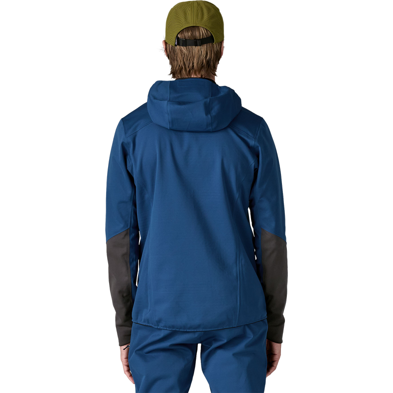 Men's Upstride Jacket, Patagonia Men's Upstride Jacket in CLMB Clement Blue back