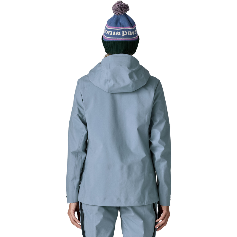 Women's PowSlayer Gore-Tex Jacket, Patagonia Women's PowSlayer Gore-Tex Jacket in BNLB-Barnacle Blue back