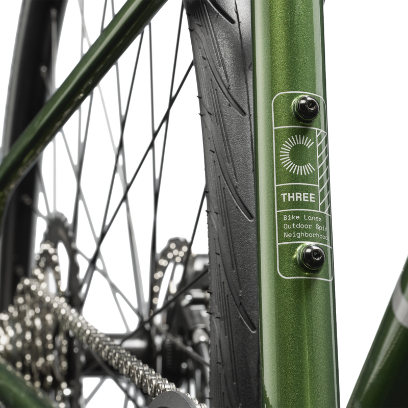 Quick 3, Cannondale Quick 3 frame closeup