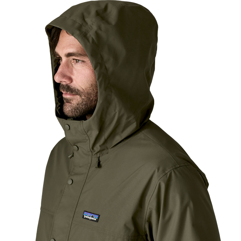 Men's Outdoor Everyday Rain Jacket, Patagonia Men's Outdoor Everyday Rain Jacket hood