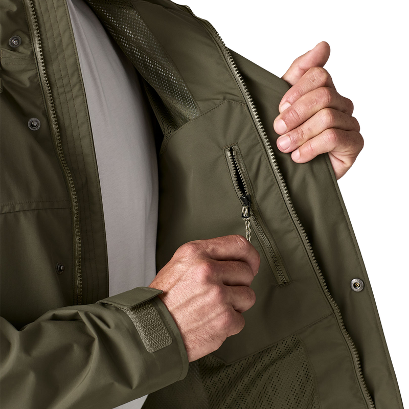 Men's Outdoor Everyday Rain Jacket, Patagonia Men's Outdoor Everyday Rain Jacket stash pocket