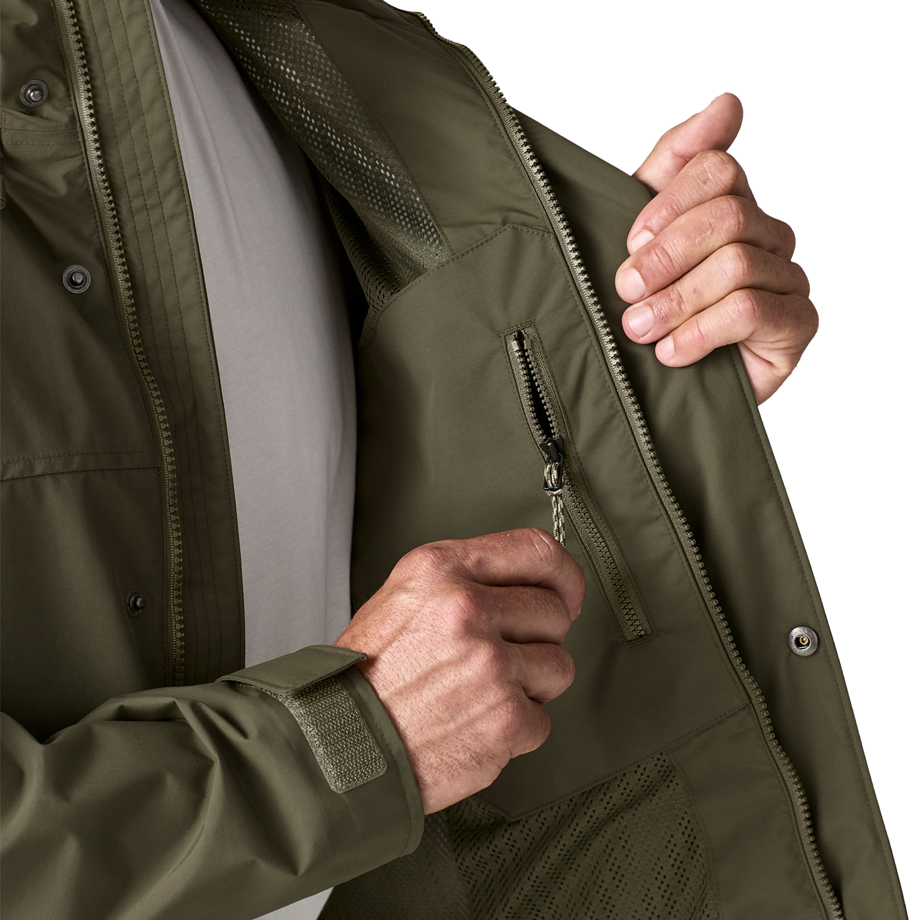 Men's Outdoor Everyday Rain Jacket alternate view