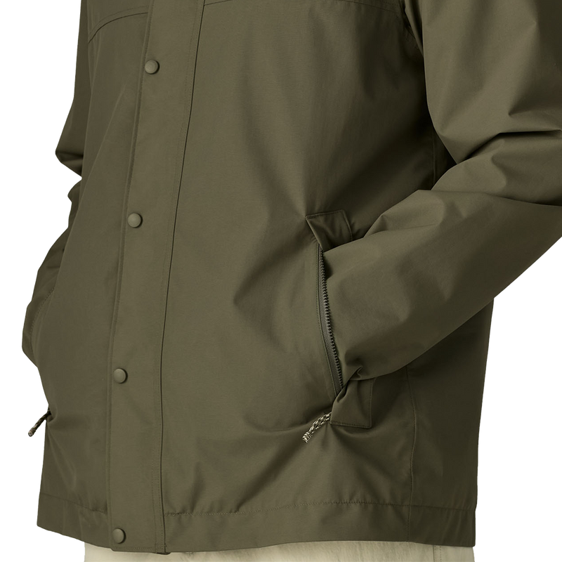 Men's Outdoor Everyday Rain Jacket, Patagonia Men's Outdoor Everyday Rain Jacket hand pocket