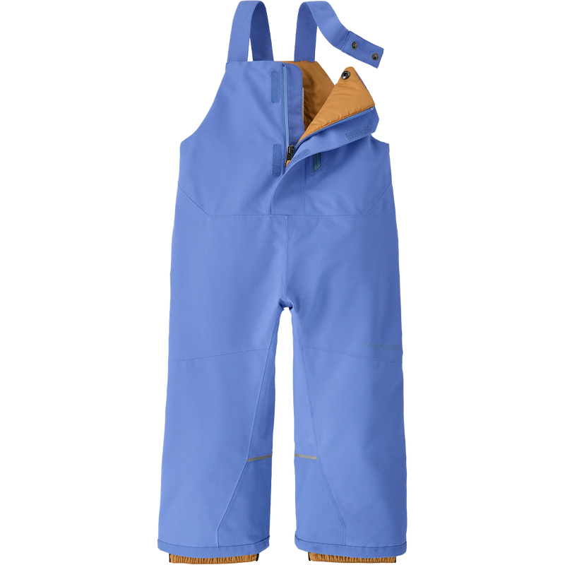 Youth Baby Snow Pile Bibs, Patagonia Youth Baby Snow Pile Bibs front zipper
