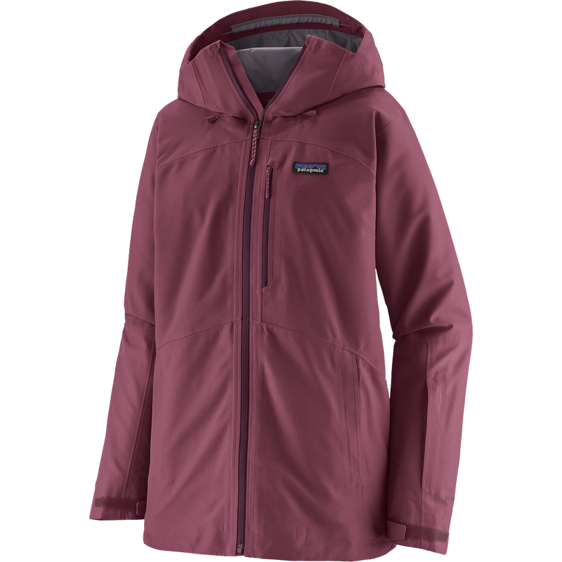 Patagonia Women's Powder Town Jacket in Berry Fig