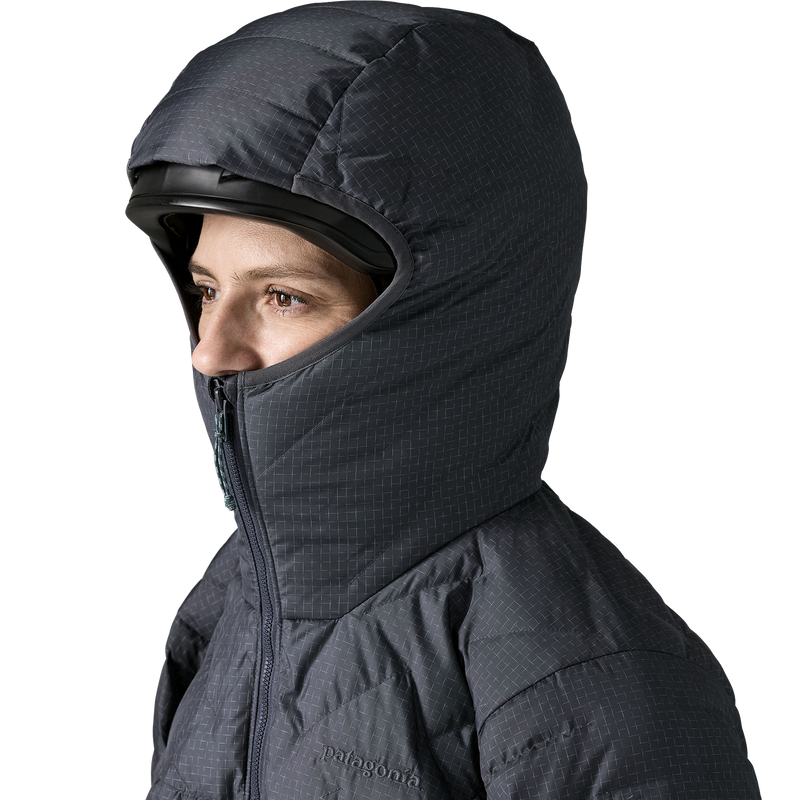 Women's Durable Down Hoody, Patagonia Women's Durable Down Hoody hood over helmet