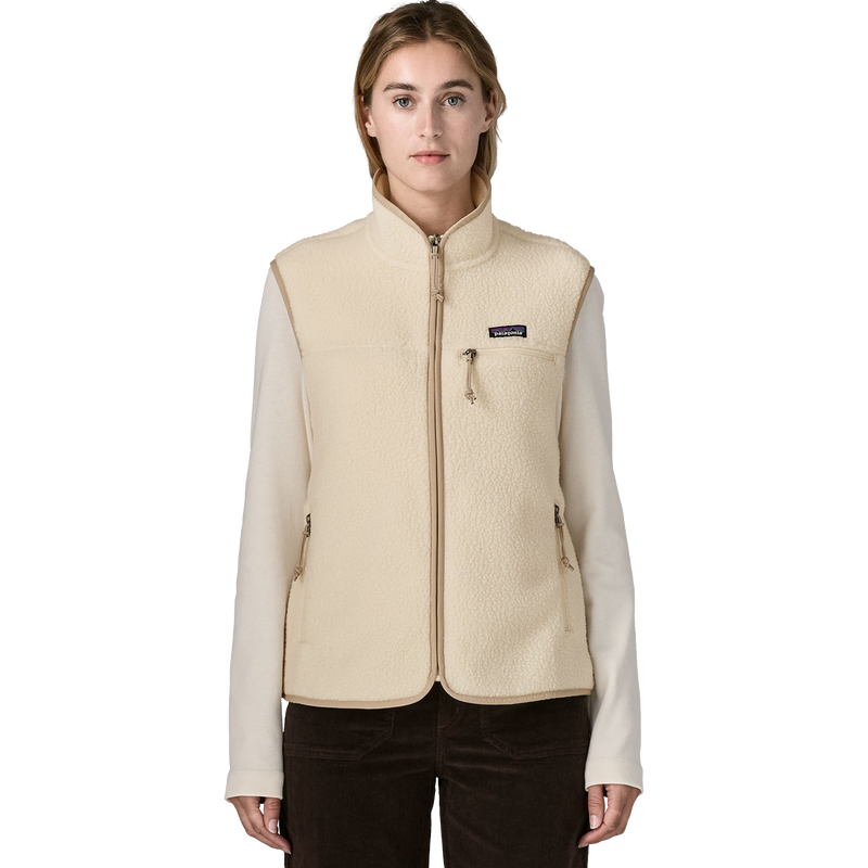 Women's Retro Pile Vest, Patagonia Women's Retro Pile Vest front