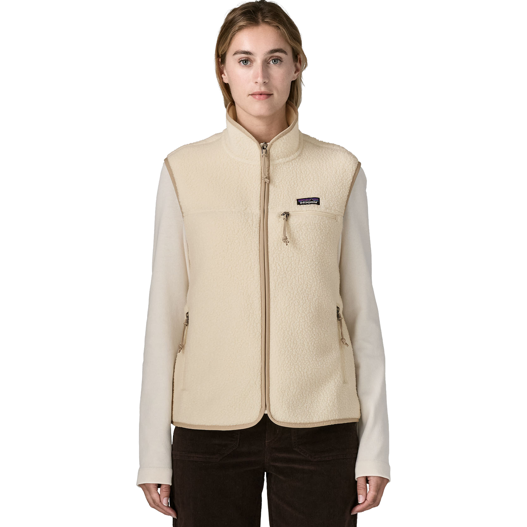 Women's Retro Pile Vest alternate view