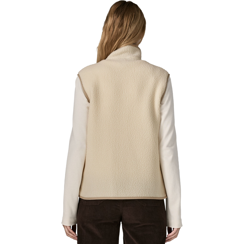 Women's Retro Pile Vest, Patagonia Women's Retro Pile Vest back