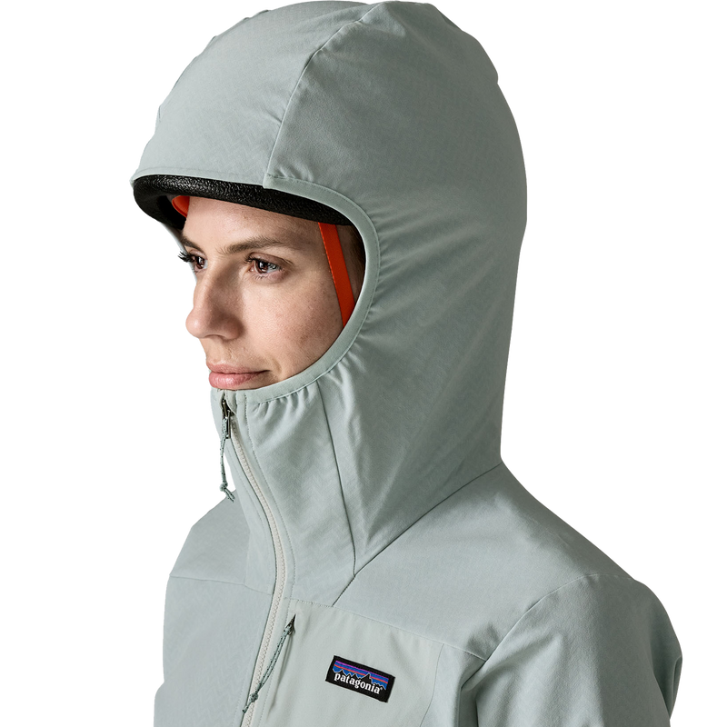 Women's R1 CrossStrata Hoody, Patagonia Women's R1 CrossStrata Hoody hood up