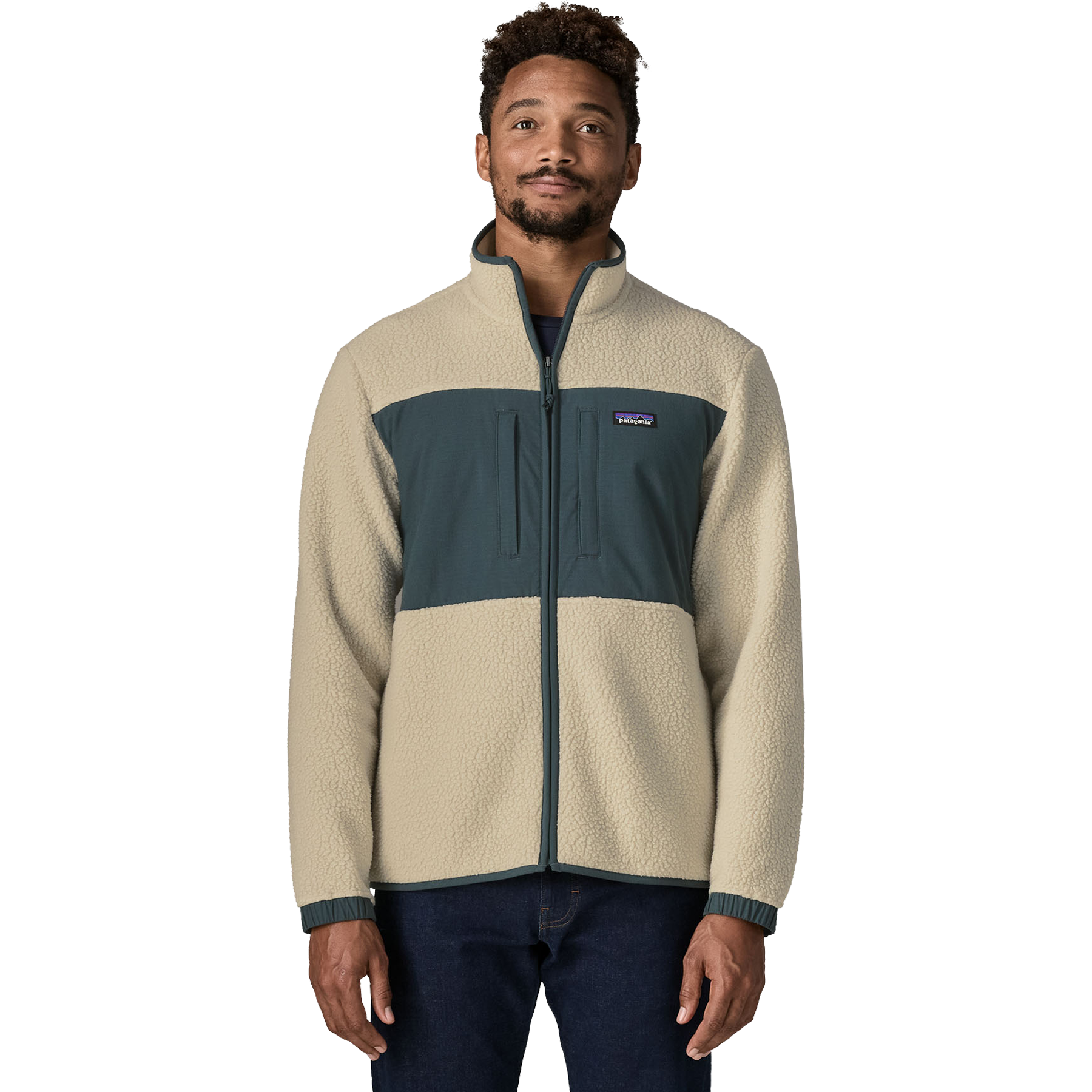 Men's Retro Pile Patch Jacket alternate view