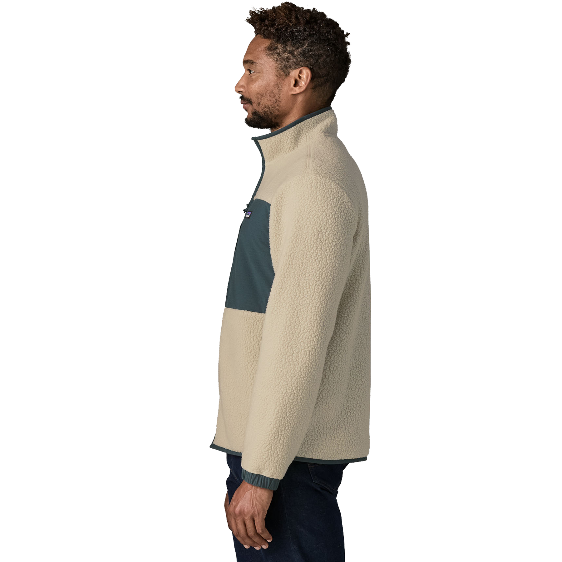 Men's Retro Pile Patch Jacket alternate view