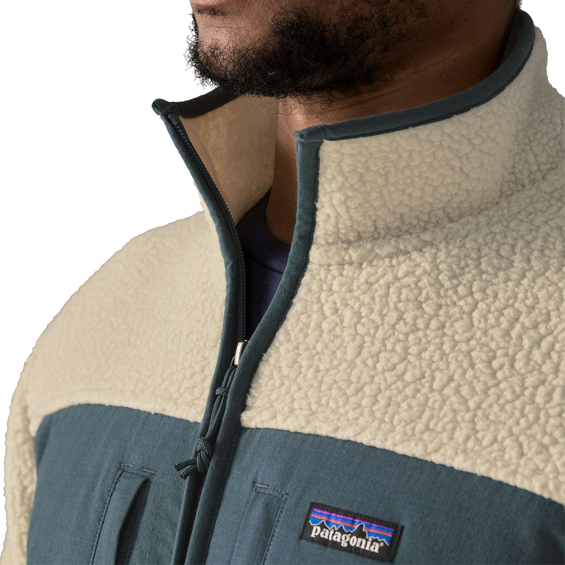 Men's Retro Pile Patch Jacket alternate view