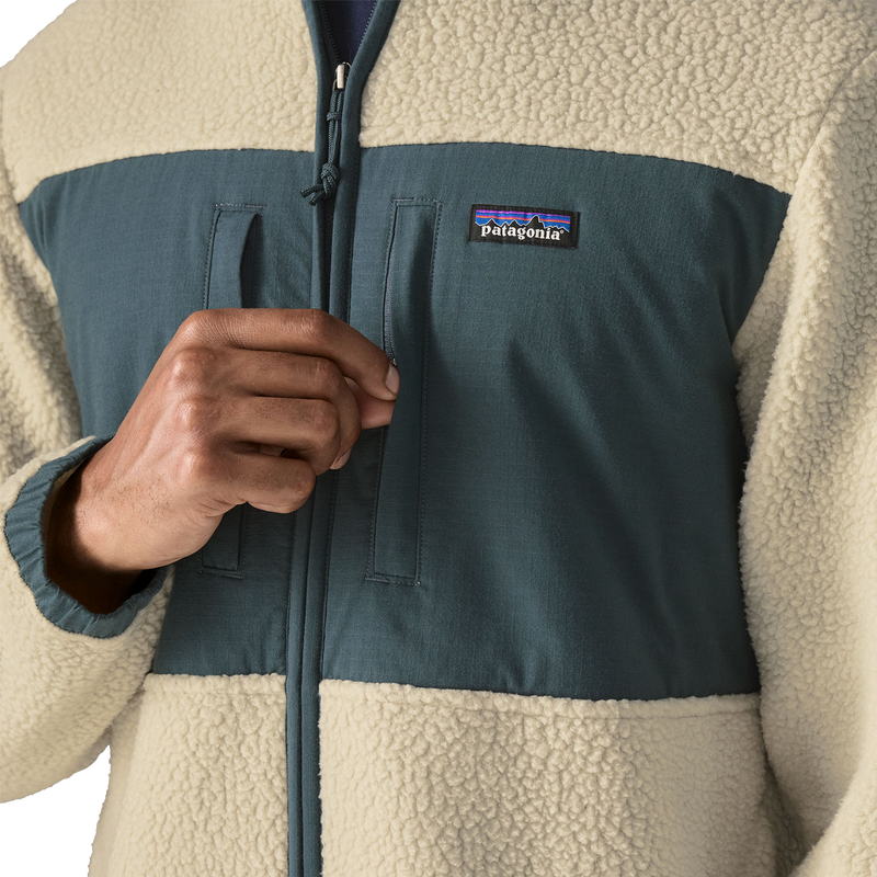 Men's Retro Pile Patch Jacket, Patagonia Men's Retro Pile Patch Jacket chest pocket