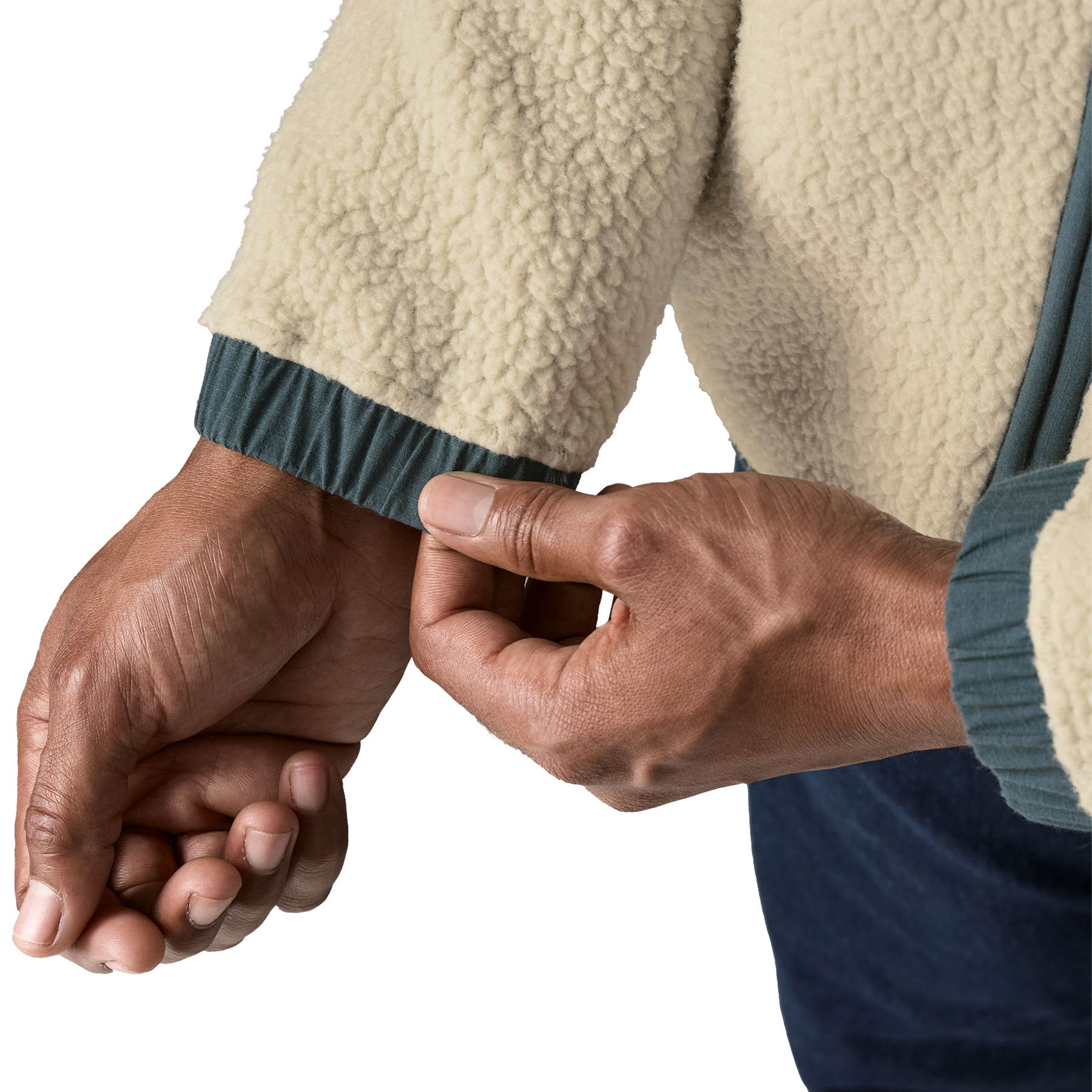 Men's Retro Pile Patch Jacket alternate view