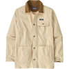 Patagonia Men's Point Reyes Canvas Jacket in Undyed Natural