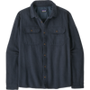 Patagonia Men's Fjord Loft Shirt in Mirror Weave/Summit Blue
