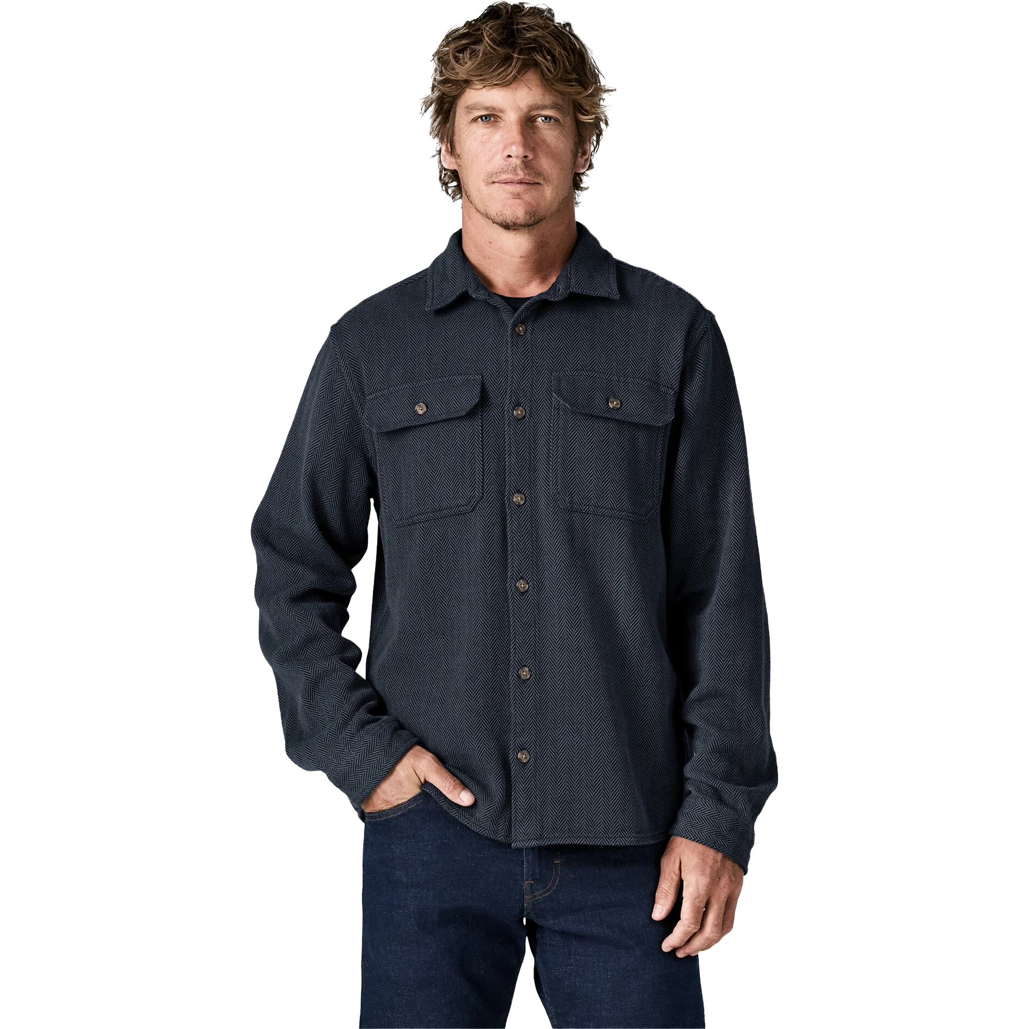 Patagonia Men's Fjord Loft Shirt Front