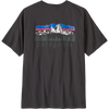 Patagonia Men’s Fitz Roy Foothills T-Shirt in Ink Black