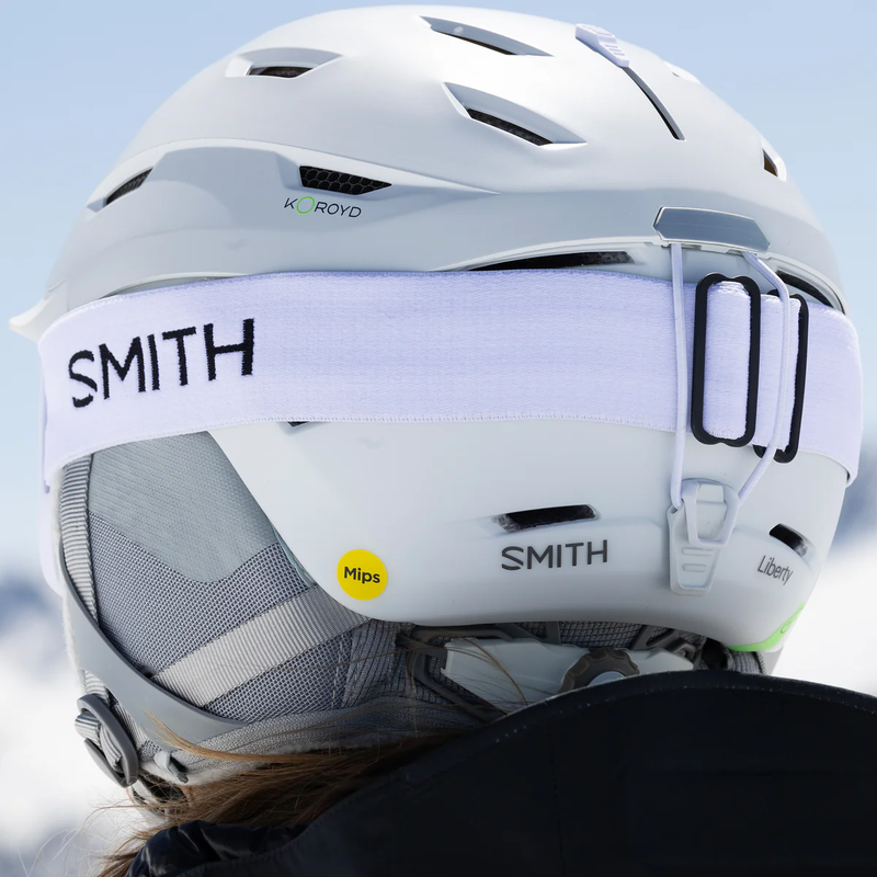 Liberty MIPS, Smith Sport Optics Liberty MIPS back view on rider