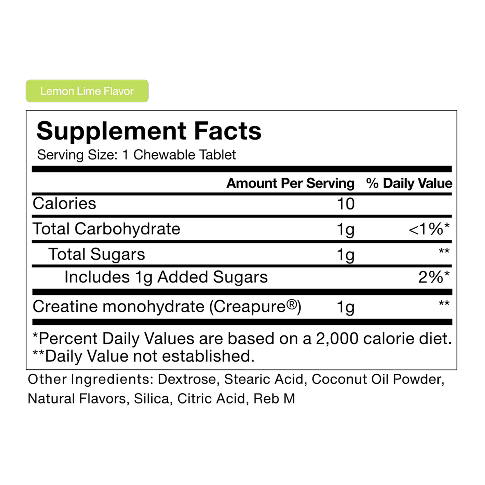 Creatine Chews (150 Count) alternate view