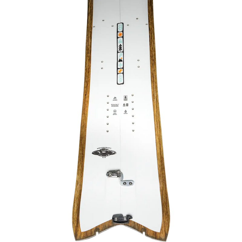 Hovercraft 2.0 Splitboard, Jones Snowboards Hovercraft 2.0 Splitboard tail detail