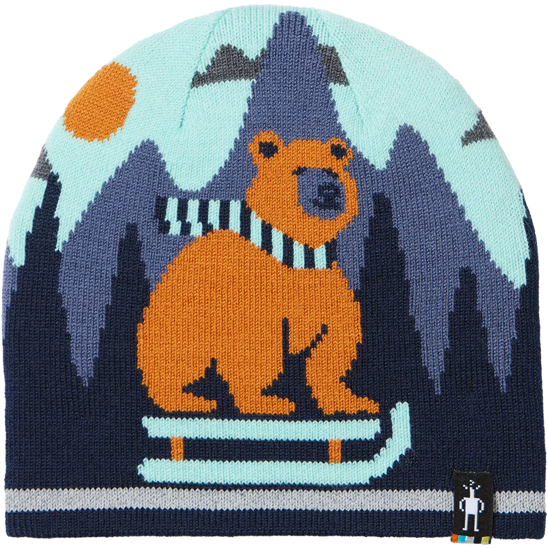 Youth Reversible Art Beanie, Featured Image