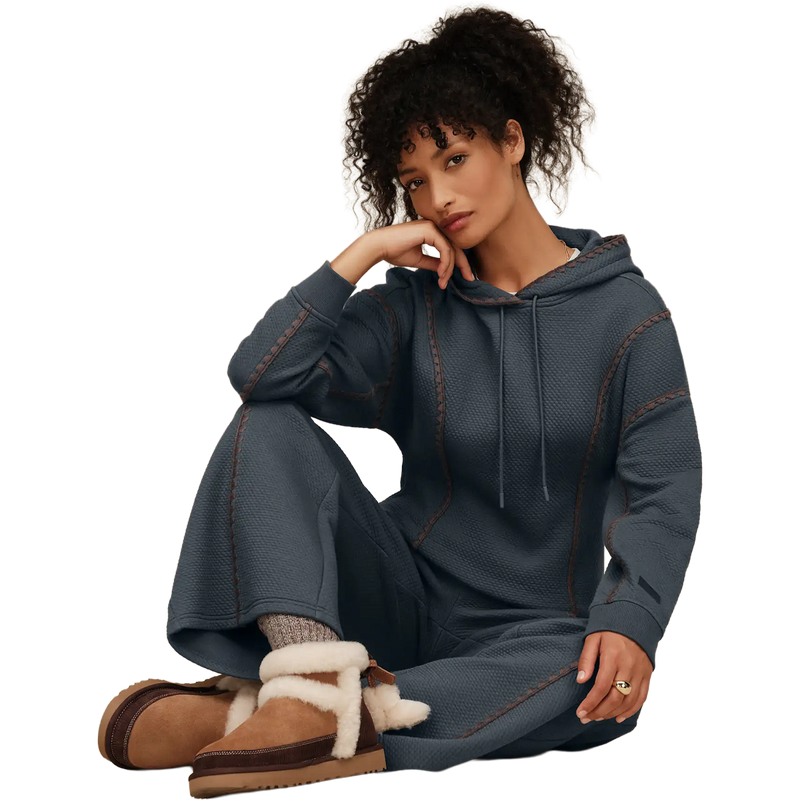 UGG Women's Classic Mini Heritage in Chestnut on model