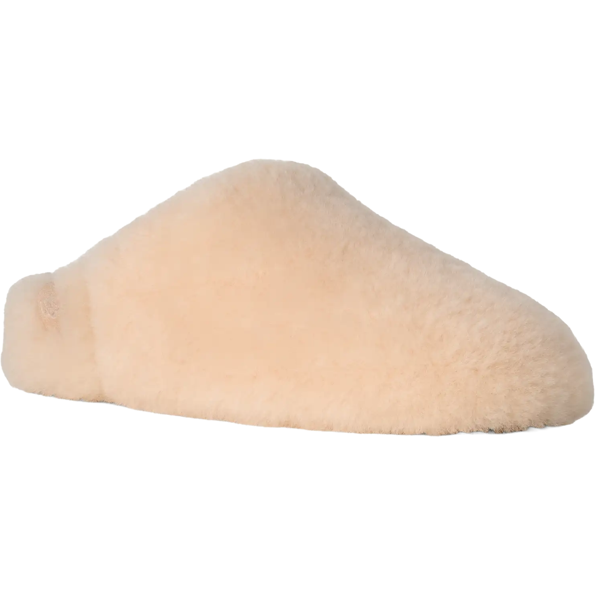 UGG Women's Elea Fluffed Slip-On in Natural angled right facing