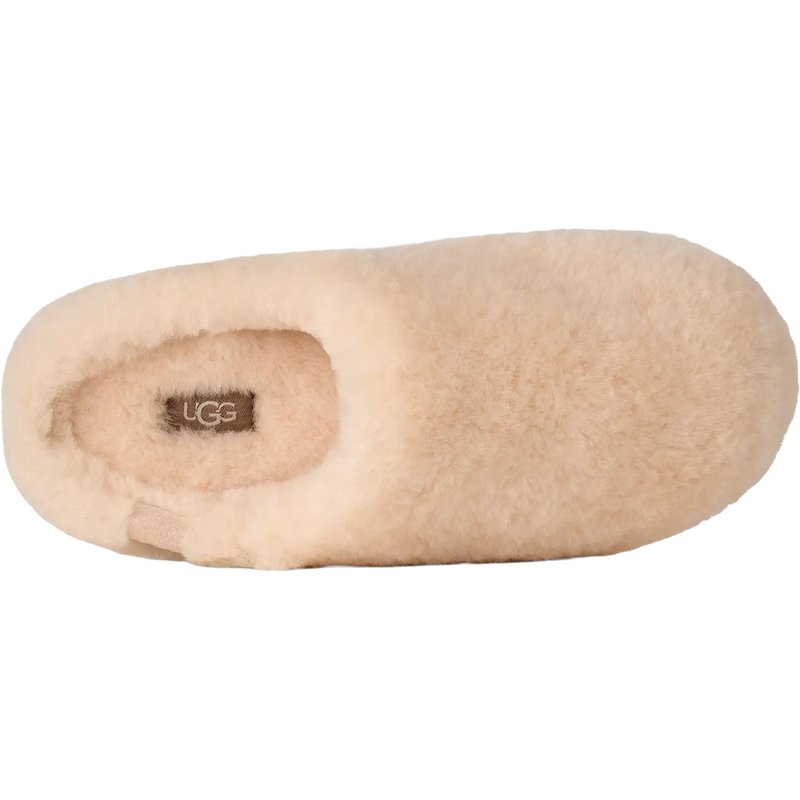 UGG Women's Elea Fluffed Slip-On in Natural top view