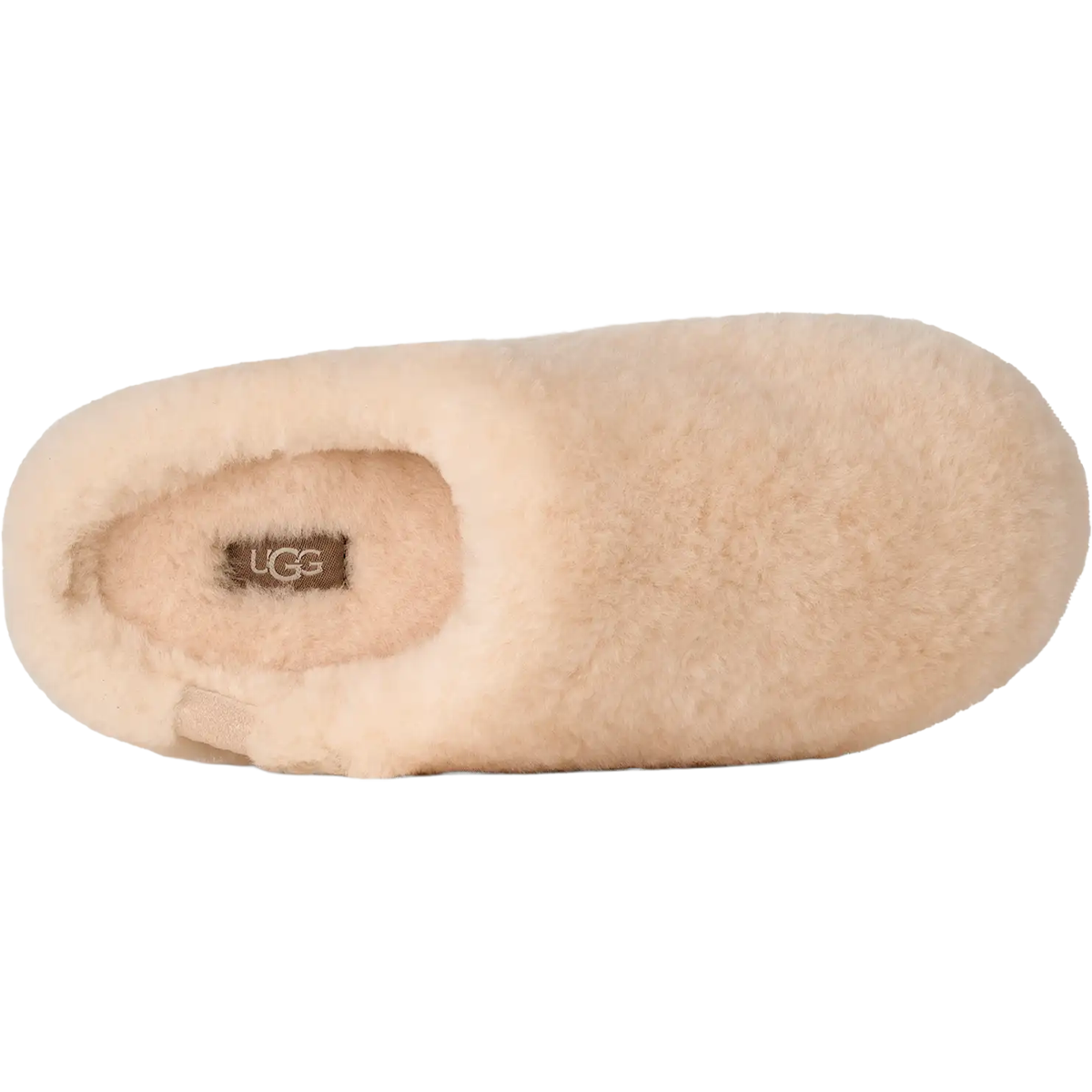 UGG Women's Elea Fluffed Slip-On in Natural top view